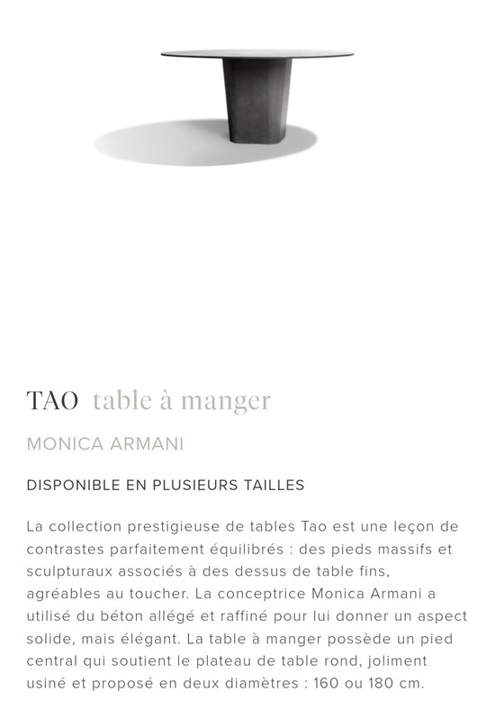 Image 1 of TRIBU garden set: TAO table + 8 TOSCA chairs