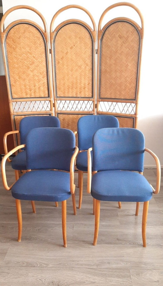 Image 1 of Set van 6 stoelen ontworpen door Josef Hoffman voor Ligna/Thonet