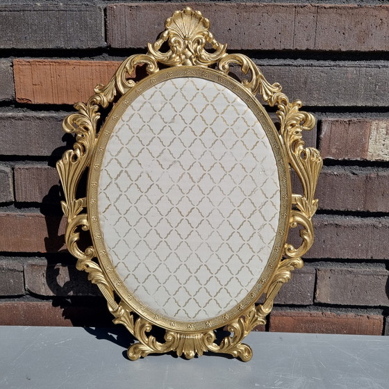 Image 1 of Italian baroque metal frames for photos or paintings, etc. (Internal dimensions 22x17 cm)