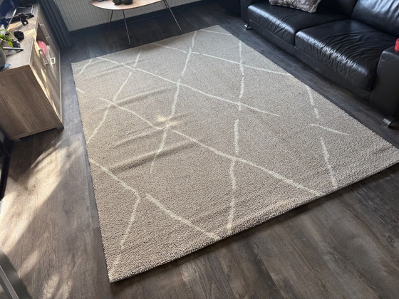 Esclusivo Tappeto Brink & Campman Origen Grid Beige – 200 × 300 cm – Tappeti, Lana (photo 3 of 9)