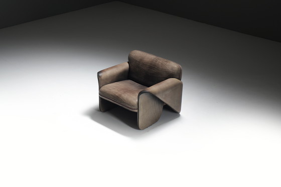 Image 1 of Ultra-Rare Vintage DS 125 Armchair, Designed by Gerd Lange for De Sede Swiss