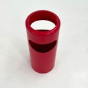 Red Birillo 1200 Umbrella Stand by Giottono Stoppino for Rexite, 1980s