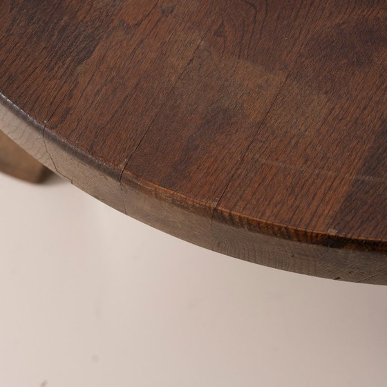 Image 1 of Brutalistische salontafel – Massief hout