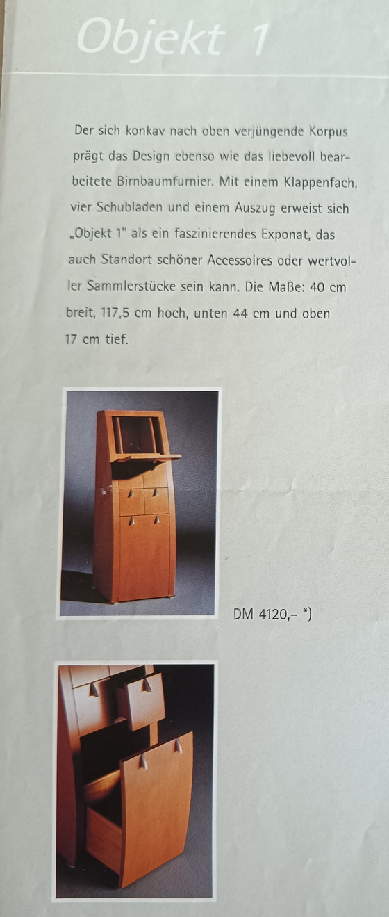Image 1 of Secrétaire Hülsta, édition spéciale, tirage limité à 95 exemplaires, pièce rare et de collection, Hülsta