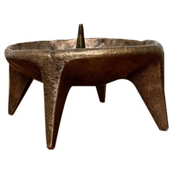 Set da tavola brutalista in bronzo argentato di Morbelli, Italia, anni '70 – Arte, Scrivanie (photo 6 of 18)