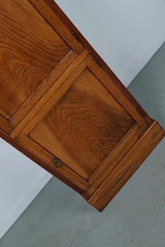 Image 1 of Antiker niederländischer Spind/Aktenschrank aus Eiche, 1920er/30er Jahre