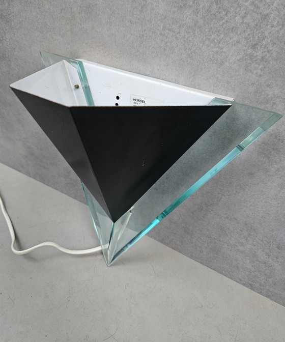 Image 1 of Lampada da parete vintage Honsel in stile Memphis, anni '80