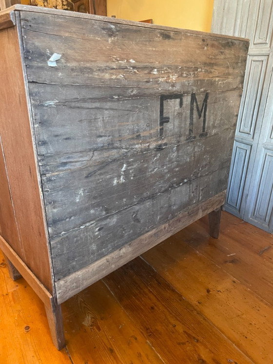 Image 1 of Hollandse Commode Ladenkast Ladenkast eikenhout