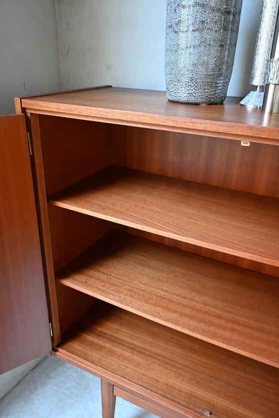 Credenza/mobile alto in teak vintage, design danese anni '60 – Credenze alte, Wood (photo 7 of 15)