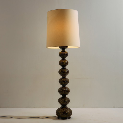 Mk10218 German Ceramic Floor Lamp By Kaiser Leuchten