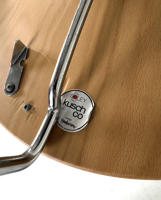 Image 1 of 6x Silla plegable de diseño 'Soley', Kusch & Co '80