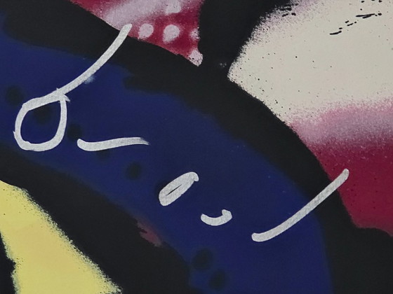 Image 1 of Herman Brood - Moteur - 16/100 - Signé à la main