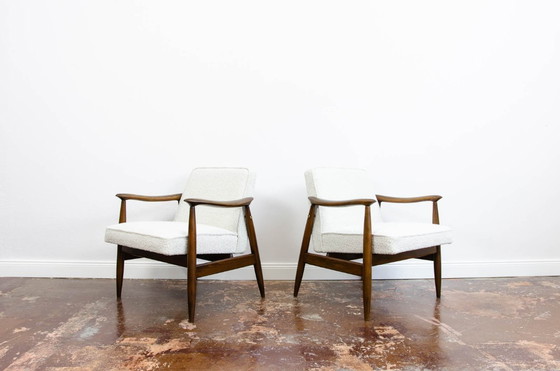 Image 1 of Mid-century Modern Sessel Gfm 87 von Juliusz Kędziorek, Gfm, Polen, 1960er Jahre, Satz von 2