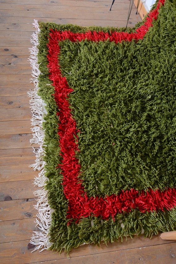 Image 1 of Handgemaakt vloerkleed van puur wol, traditioneel vakmanschap, 150x250 cm