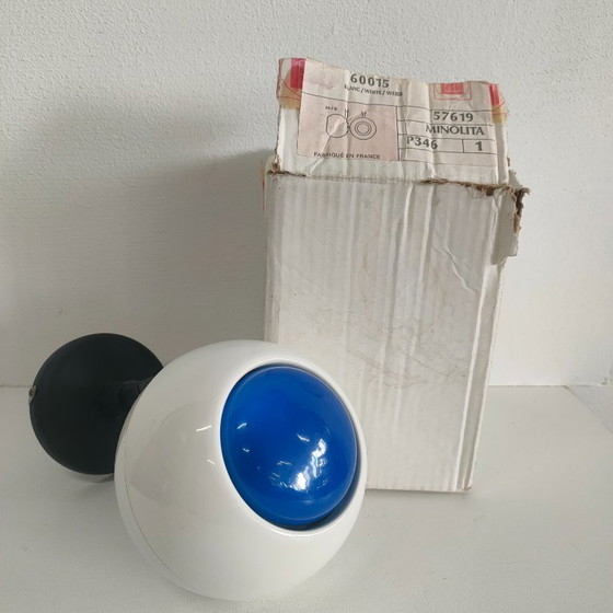 Image 1 of Lampada da parete originale vintage a forma di bulbo oculare, anni '70