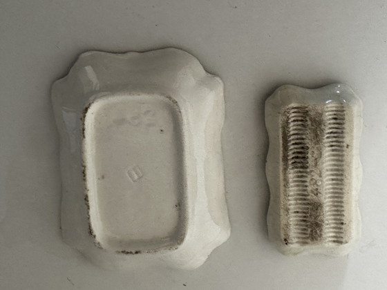 Image 1 of Nécessaire dit de Fumeur- Manufacture De Bruyn Faiencerie Fives Lille vers 1920