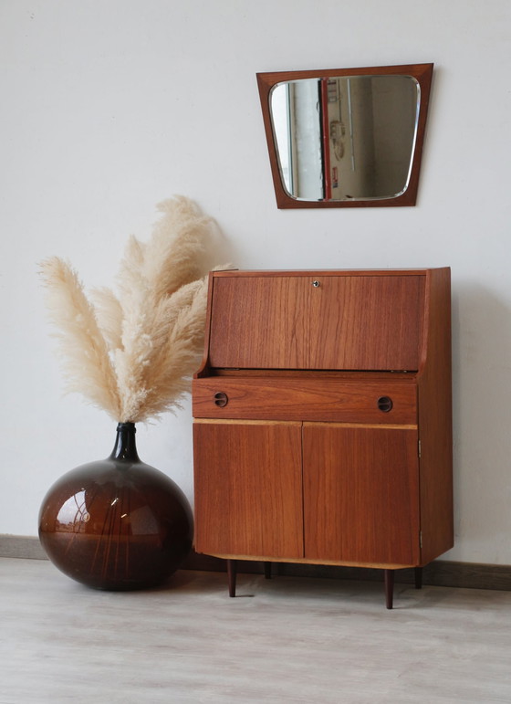 Image 1 of English teak desk - 1960s