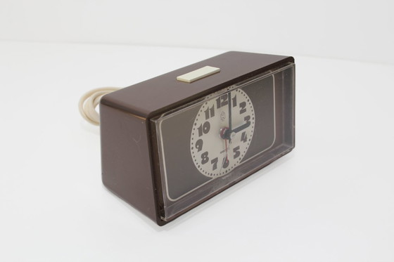 Image 1 of Sveglia retrò - Design dell'era spaziale - Vintage HEMA EK-123