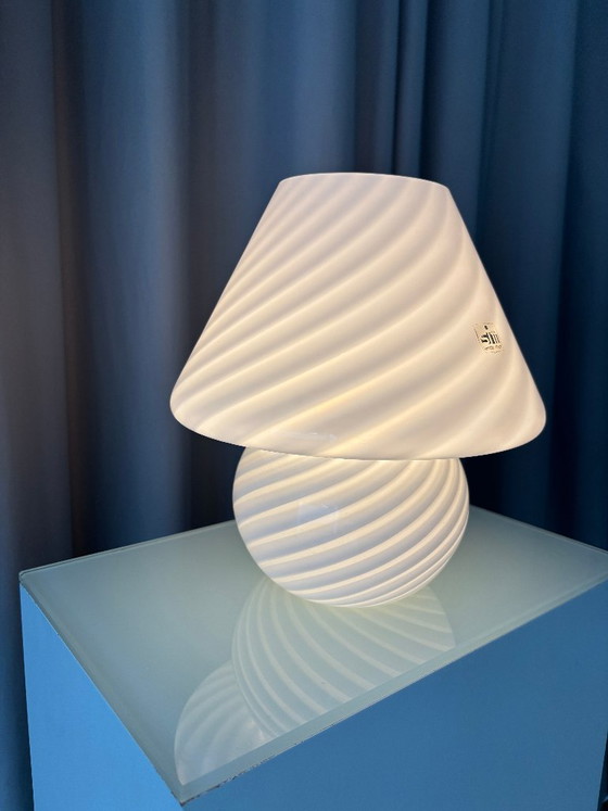 Lampe de table vintage en verre de Murano italien des années 1970 – SIM Venezia – Glass (photo 10 of 15)