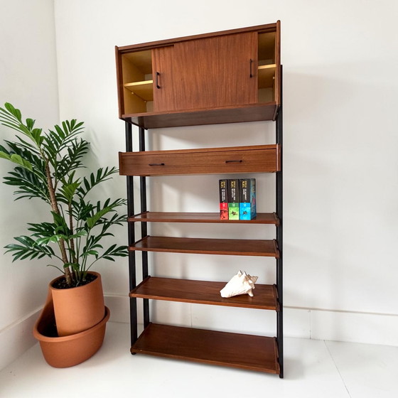 Image 1 of Meuble mural modulaire vintage Simpla Lux