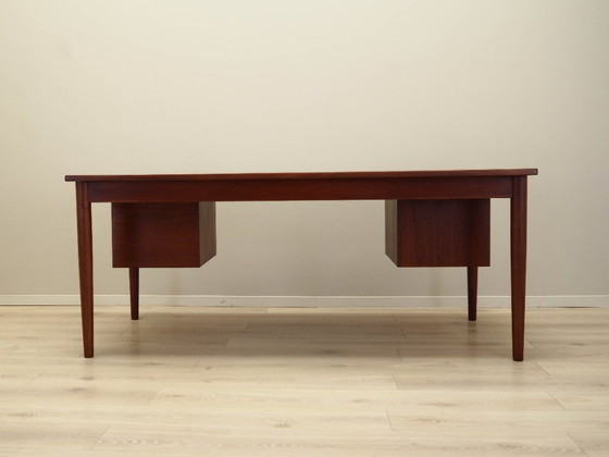 Image 1 of Schreibtisch aus Teakholz, dänisches Design, 1960er Jahre, Designer: Børge Mogensen
