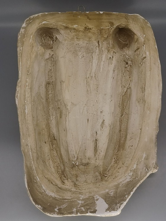 Image 1 of scultura in gesso ad altorilievo raffigurante una scena antica