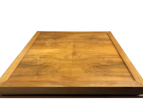Elm Coffee table, tempered glass top, 60s/70s, Design (photo 6 of 8)