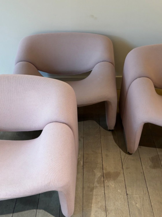 Image 1 of 3x pierre paulin groovy chair