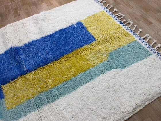 Handgemaakt Marokkaans vloerkleed 200cm x 300cm – Vloerkleden en tapijten, Wool, Modern (photo 2 of 4)