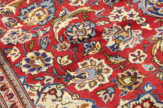 Image 1 of Tappeto persiano originale Keshan, Kashan Rosso 363 x 255 cm Ottime condizioni Classico Antico