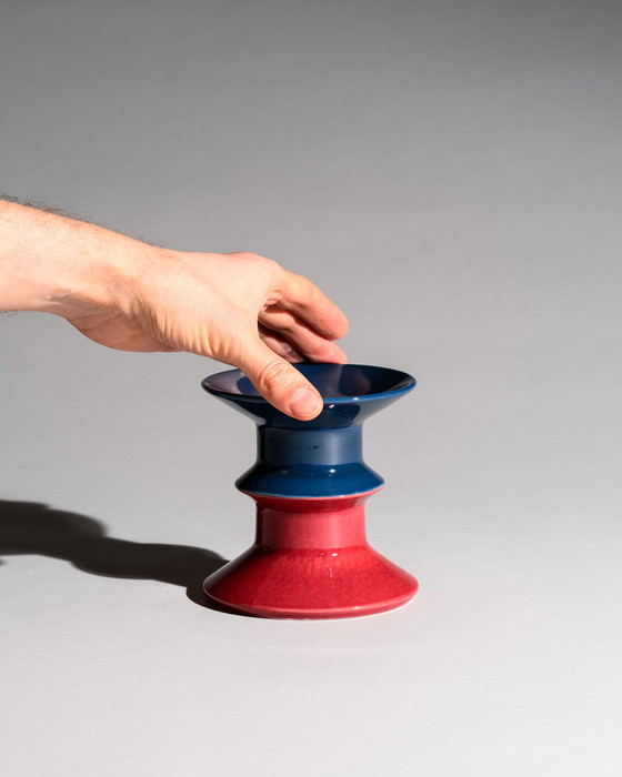 Image 1 of Rosenthal Studio Linie Tapio Wirkkala PLUS Vase & Bougeoir Vintage Chic WGP