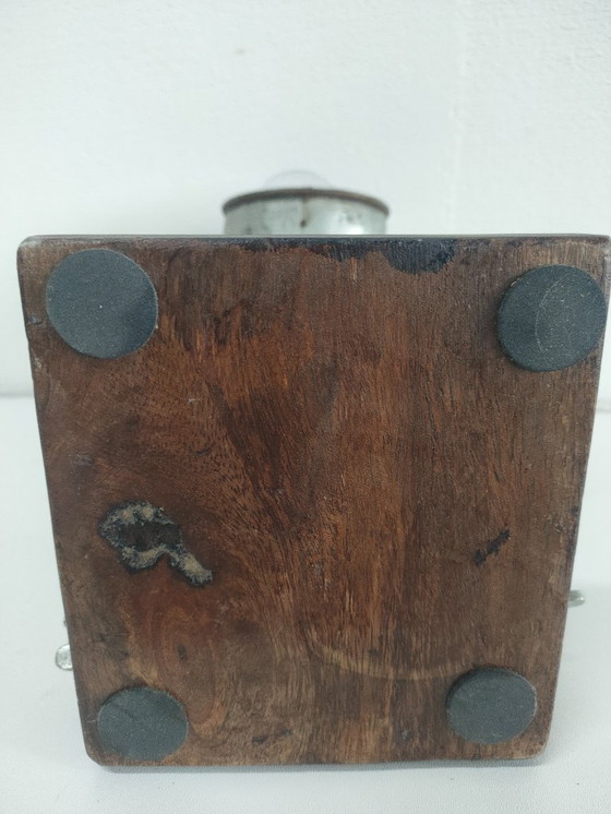 Image 1 of Retro tafellamp nachtkastlampje bliklamp