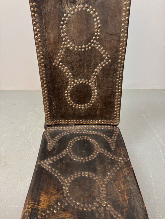 Image 1 of Sedia cerimoniale del re africano, inizio metà secolo, Tanzania, anni '40