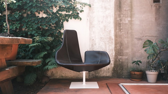 Image 1 of Moroso Fjord feauteuil en poef 1 set