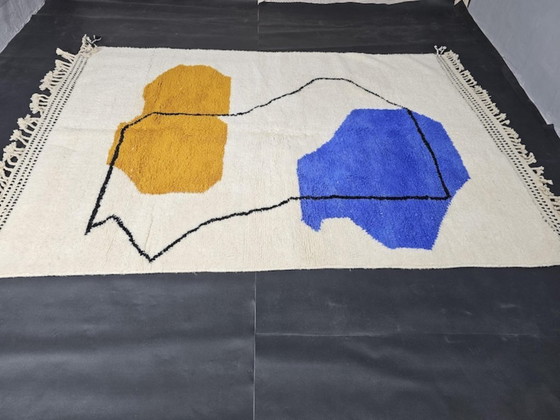 Image 1 of Tapis marocain artisanal en laine250cmx150cm