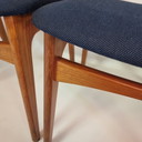 Ensemble de 4 chaises vintage au design danois - Ib Kofod-Larsen