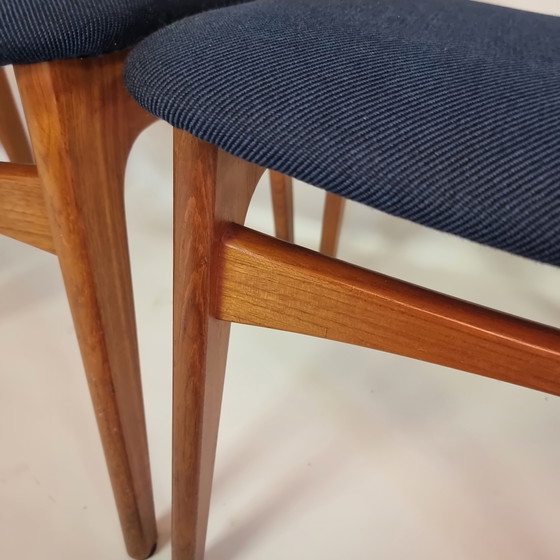 Image 1 of Set of 4 Vintage Danish Design Chairs - Ib Kofod-Larsen
