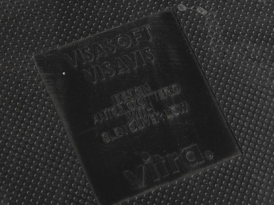 Image 1 of 2x sedia Vitra Visasoft nera