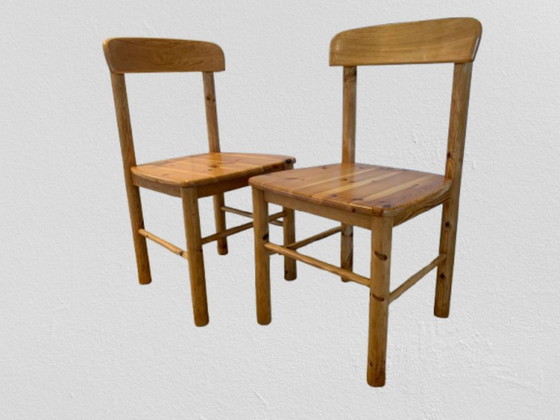 Image 1 of Ensemble de salle à manger en pin