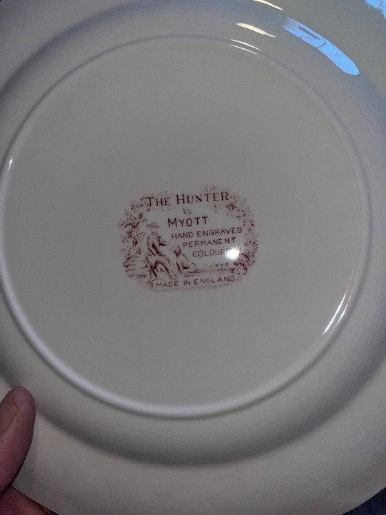 Vintage Crockery ‘The Hunter’ - by Myott – Porcelain (photo 12 of 15)