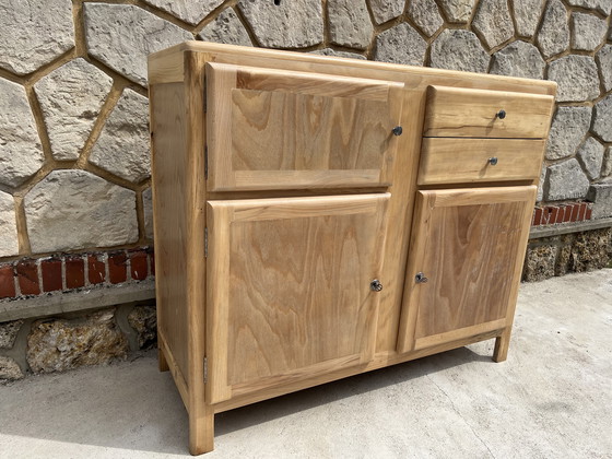 Image 1 of Vaisselier buffet vintage bois 