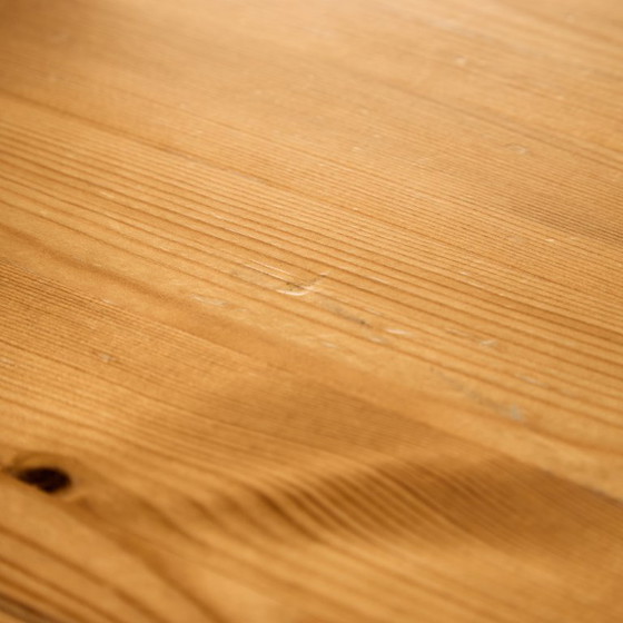 Image 1 of MK10156 Esstischgarnitur aus Kiefernholz von Rainer Daumiller für Hirtshals Savvaerk, 5er-Set