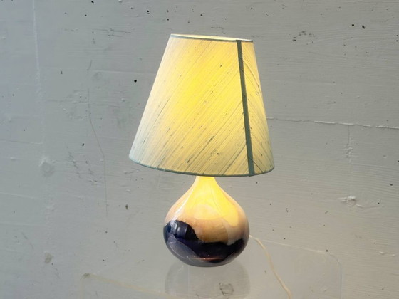 Image 1 of Vintage table lamp made of Tettau porcelain, Germany, 1990s