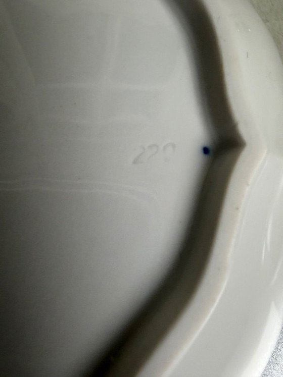 Image 1 of Original Meissen porcelain – 2 serving bowls in the onion pattern – first choice – unique condition