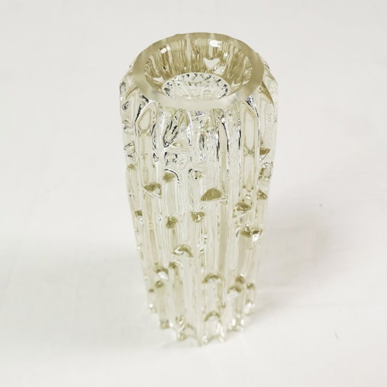 Image 1 of Modernist vase, Labyrinth, Rudolfova Hut, designed by Frantisek Vizner, Czechoslovakia 1960s.