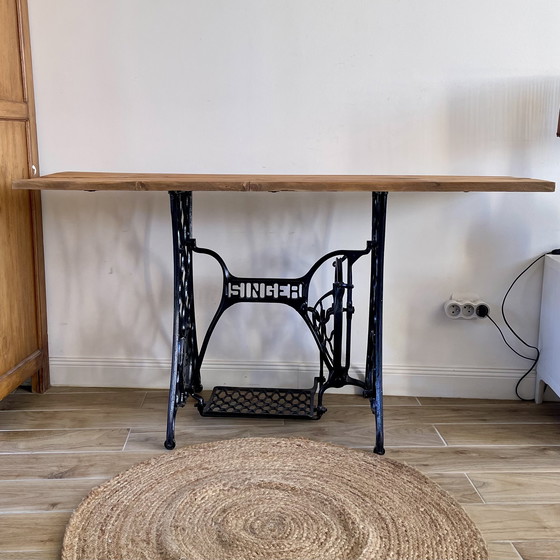 Image 1 of Singer Console