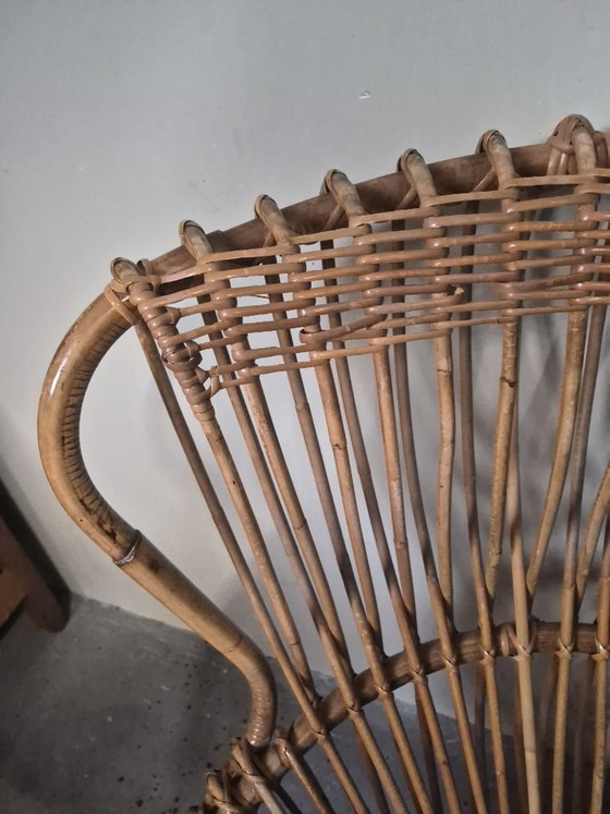 Fauteuil lounge Margherita vintage – Bonacina, Rattan (photo 8 of 18)