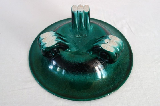 Image 1 of Large Ceramidi fruit bowl, 1950s