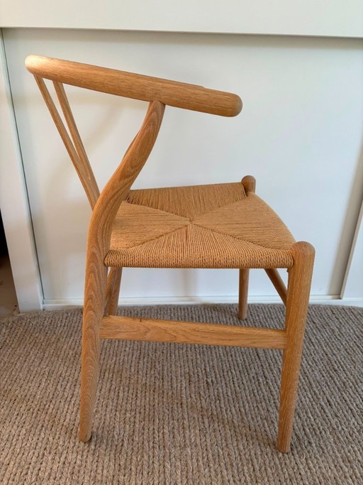 Carl Hansen & Søn - CH24 Oak/White Oil – eetkamerstoelen, Paper, Wood