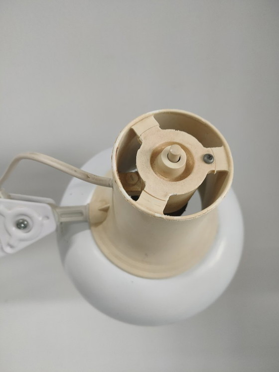 Image 1 of Scissor lamp Desk lamp Lival P12 white Finland 1970s